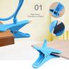 Universeller 360-Grad-Drehclip-On Handy-Tablet-Ständer Halter Halterung