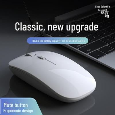 Uniwersalna błyszcząca bezprzewodowa mysz do biura, gier, domu i biznesu, zgodna z USB