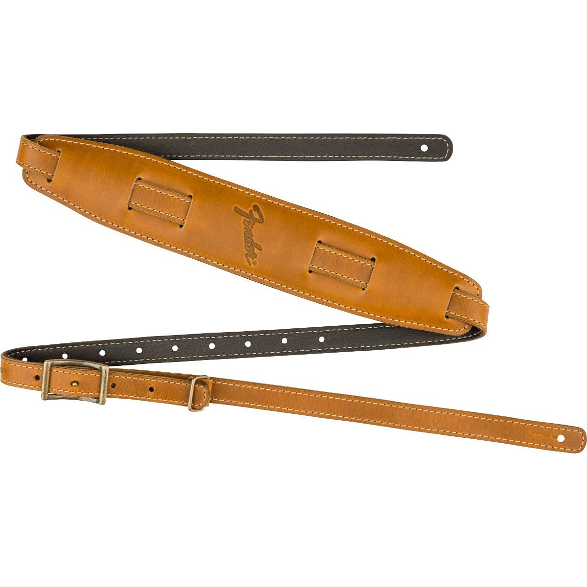

Fender USA leather strap Saddle Butterscotch Mustang™ Strap,