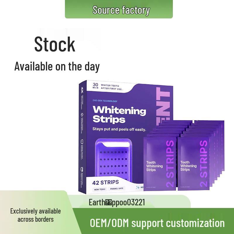 Dr. Dent Meiya Teeth Whitening Purple Strips Standard Size