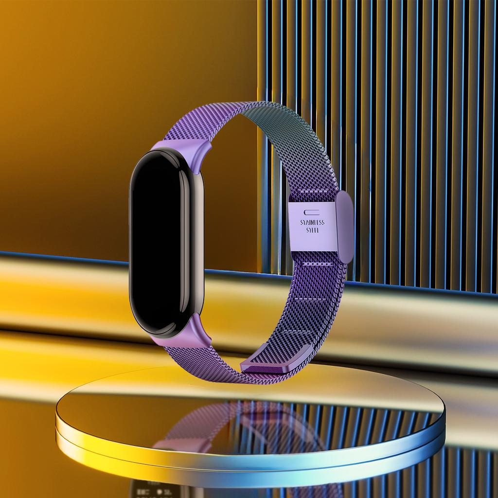 Curea NOUĂ din Oțel Inoxidabil pentru Xiaomi Mi 9 8 Bandă Metalică Brățară Milanese pe Mi Band 8 Brățară de Încheietură pentru Mi Band 9 8 Accesoriu Curea