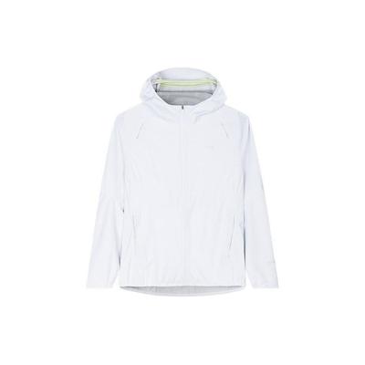 Running Series Solid Color Zipper Hooded Sports Jacket Women Jackets Pure-White 162425607-1