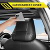 AAAYQ1 Car Seat Headrest Cover Leather Neck Pillow Protector Accessories For Opel Astra Insignia Corsa Zafira Meriva Mokka Vivaro Vect