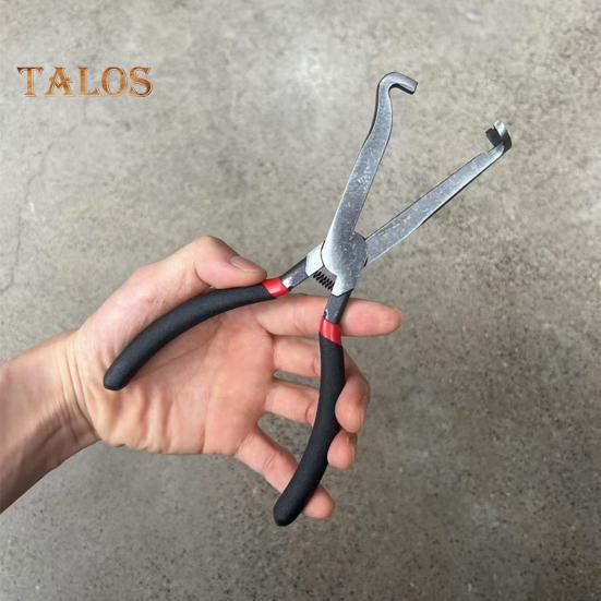 1 Paar elektrische Trennzange mit ergonomischem, rutschfestem Griff, Zange für Kraftstoffleitungen, Benzinklemmen, Rohrzange, Zange für elektrische Anschlüsse