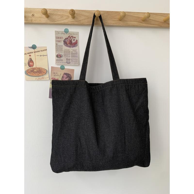 Large-capacity Tote Bag with A Laid-back Style Fashionable and Retro Minimalist Single-shoulder Bag