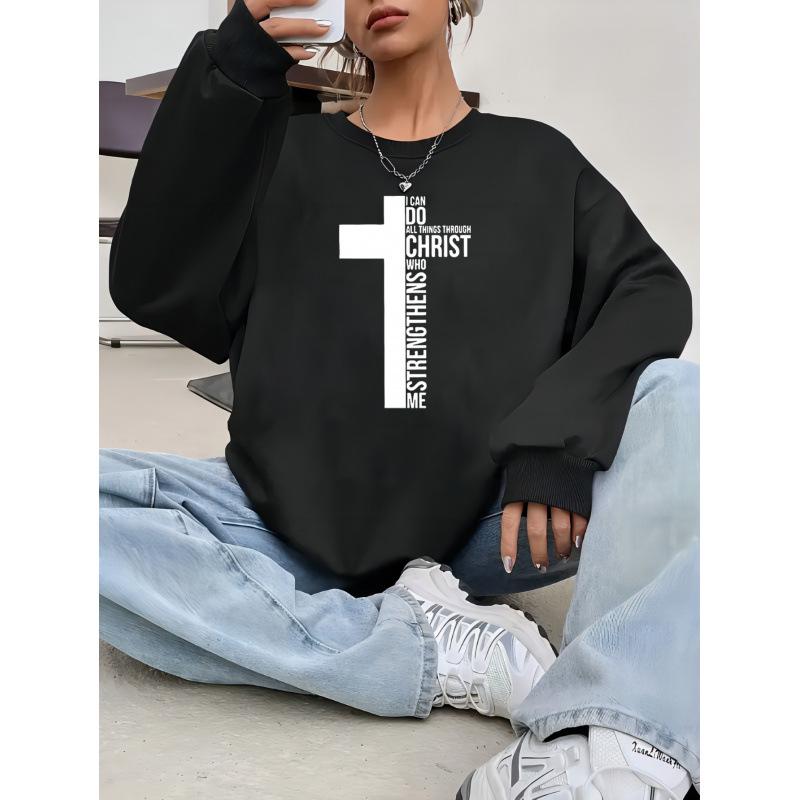 Women's Inspirational Cross Crew Sweatshirt