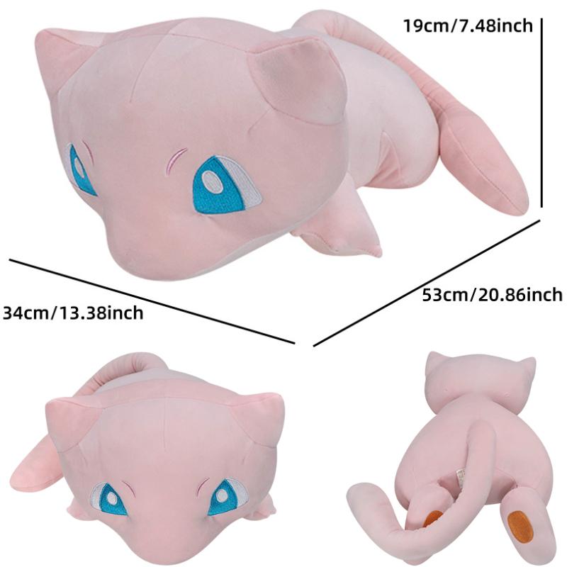 

Kawaii Pokemon Sleep Cubone Slowpoke Chikorita Psyduck Lucario Piplup плюшевые игрушки-подушки Lapras Furret Dragonair Mew Peluche Doll