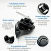 1Pair 60Db Electric Horn 12V Car Speaker 24V Truck Snail Trumpet 12V Motorcycle Horn High Pitched Whistle Waterproof Horns