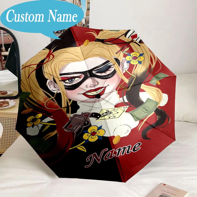 Custom Name Umbrella Quinn's Money Dance Umbrella 8-Frame for Travel, Camping, Casual Lightweight Portable, Essential for Family Gifts