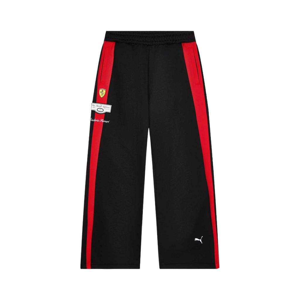 Men's PUMA Ferrari Knitted Sweatpants Men's Black Moderate