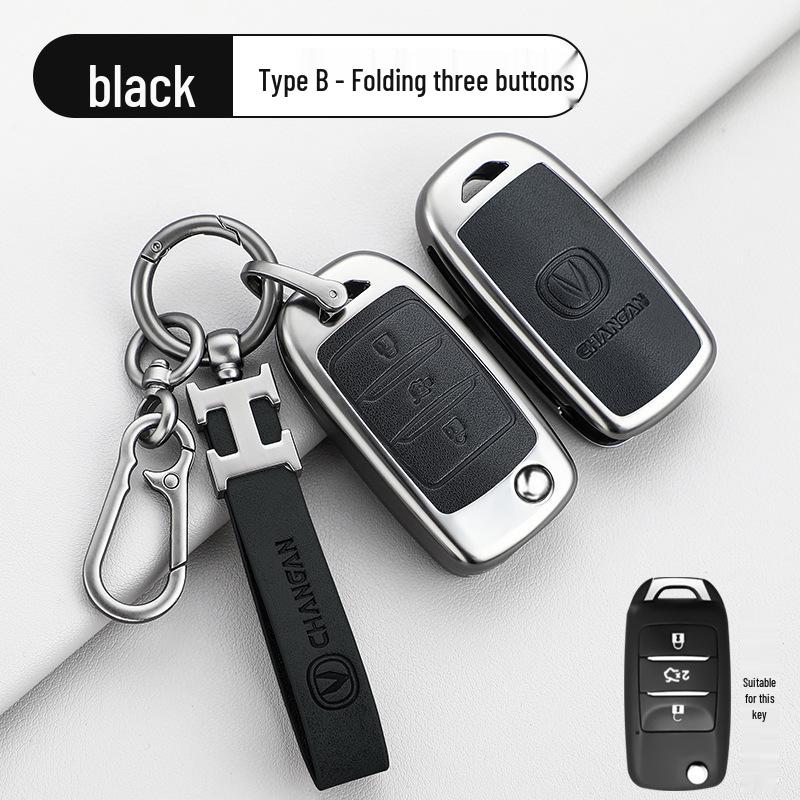 Changan Nuomi Corn Key Case: Lumin Square Candy Car Key Shell for Men & Women