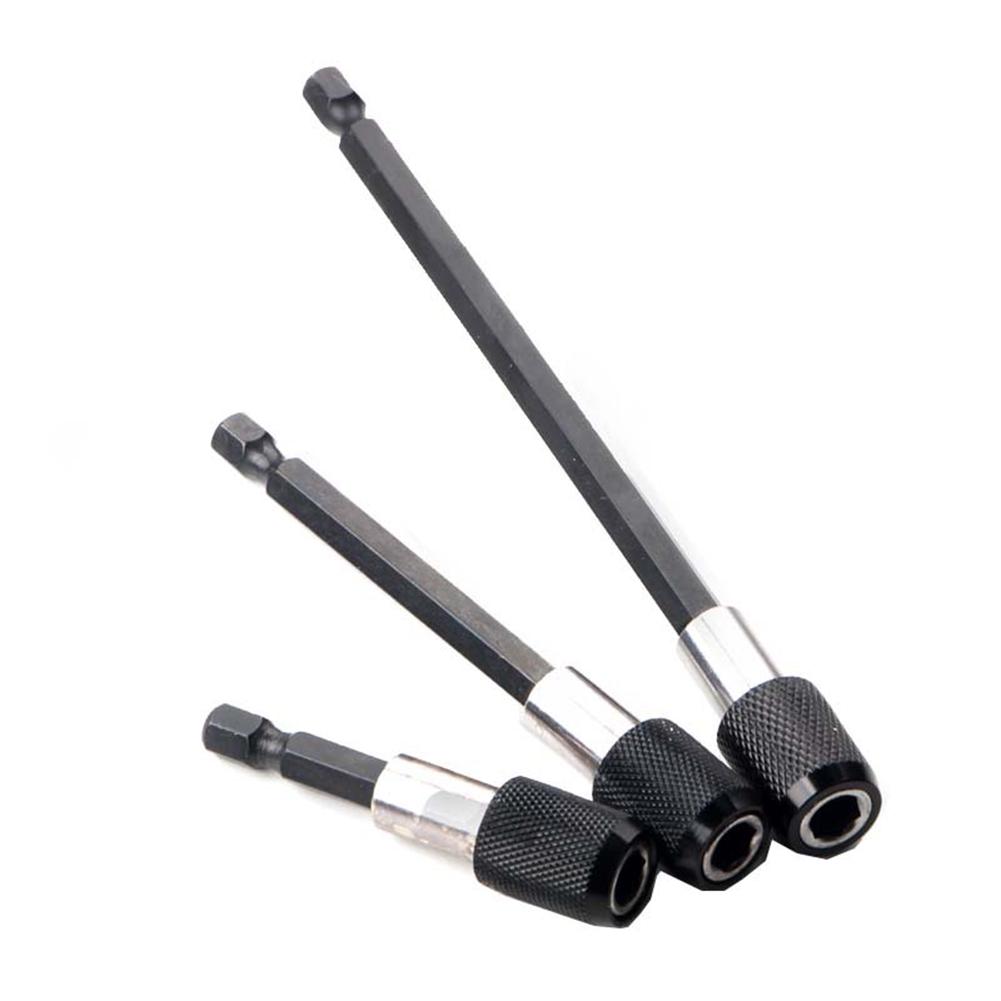 60/100/150mm 1/4 Quick Release Hex Shank Electric Drill Screwdriver Bit Holder