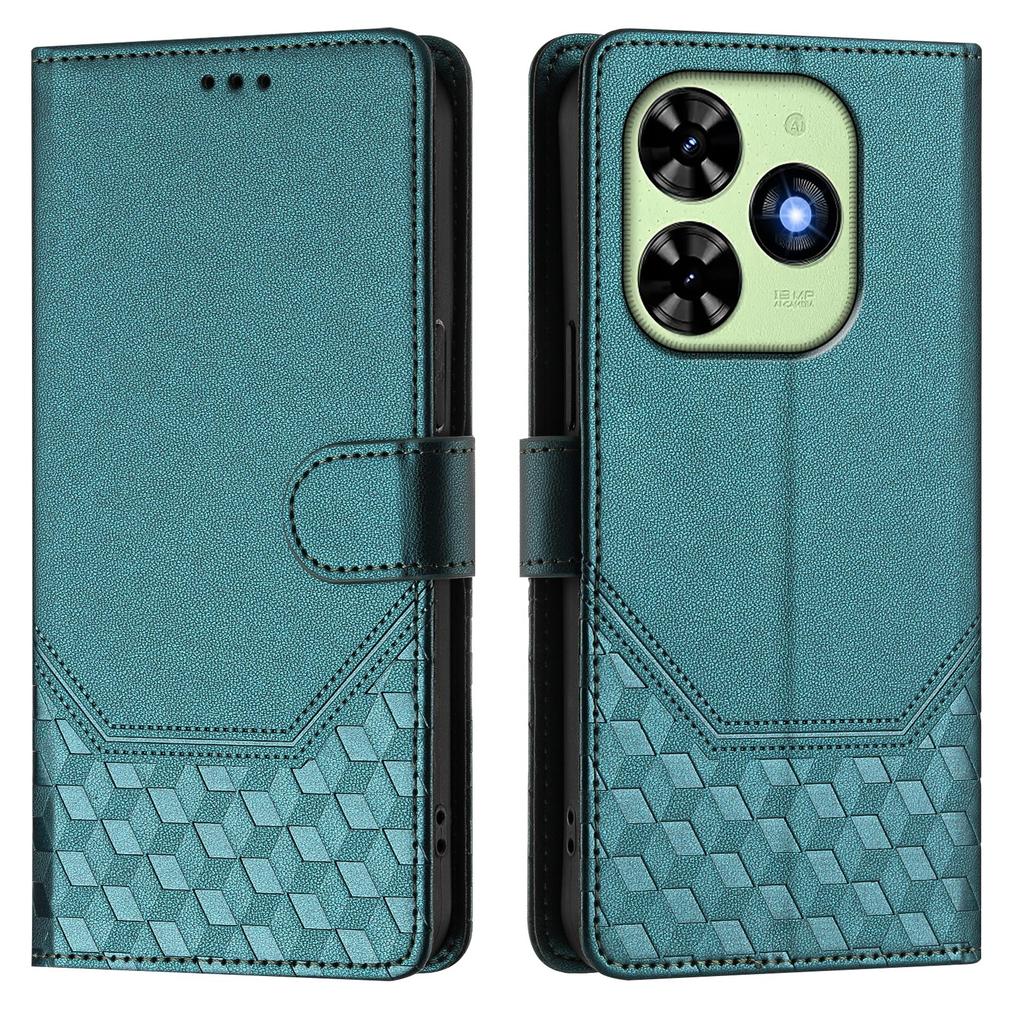 Leather Case Wallet Durable RFID Blocking Card Holders Shockproof Kickstand Protective Flip Cover For Tecno Spark 30C/Pop 9/Spark 30/Camon 30S/POVA 3