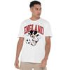 Disney Unisex Adult England Mickey Mouse Football T-Shirt