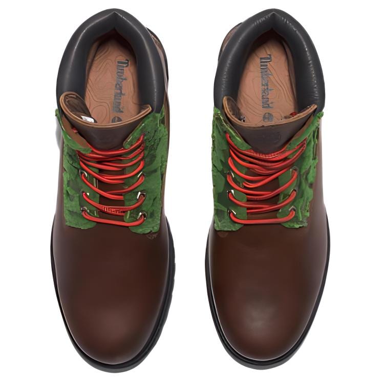 Timberland Heritage Black Pioneers 6 Inch Waterproof Boots 'Medium Brown Full Grain' A2NU3W