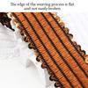 4.8cm/1M Stretch Hand Decorated Glitter Dance Costume Accessories Home Sequin Lace Ribbon  Dance