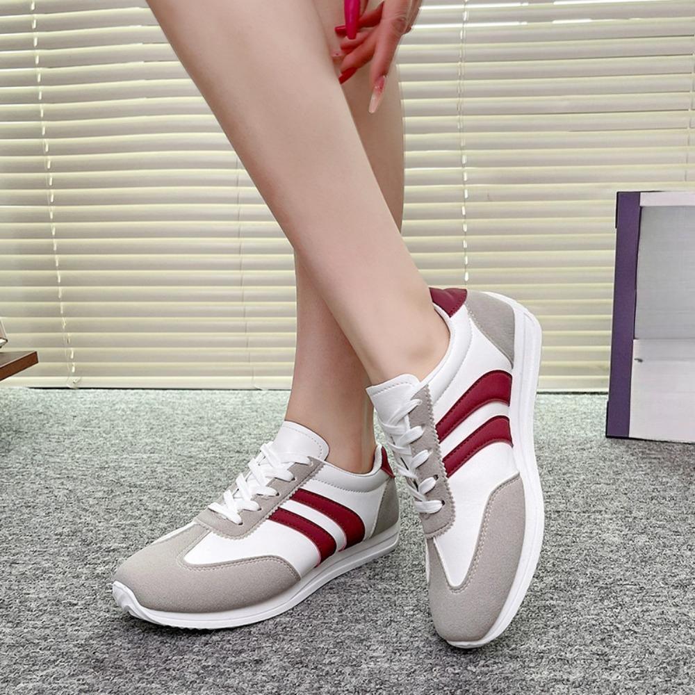 Fashion Women's Sporty Breathable Versatile Flat Shoes Spring Autumn New Style Soft Bottom Board Shoes Casual Shoes size 36-43