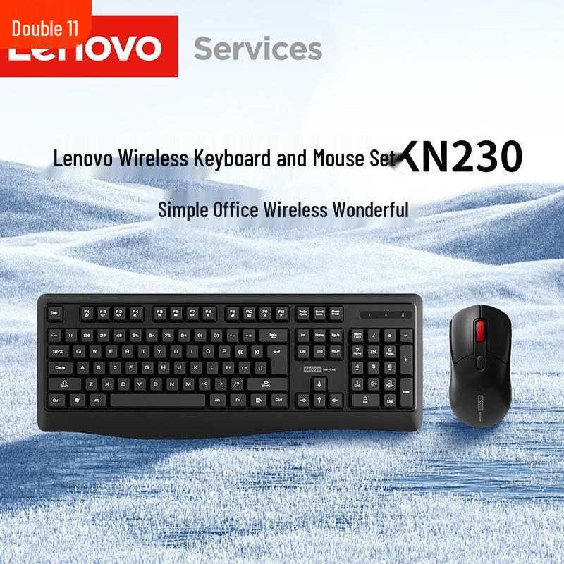 

Lenovo KN230 2.4G Wireless Keyboard and Mouse Combo