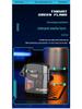 Oupao 921 Windproof Transparent Luminous Mecha Lighter