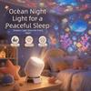 360 Degree Rotating Dreamy Ocean Projector Flexible Neck Party Ambient Light  Ceiling Decoration