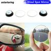 2x Blind Spot Car Mirror Rimless Frameless Glass Wide Angle Convex Mirrors