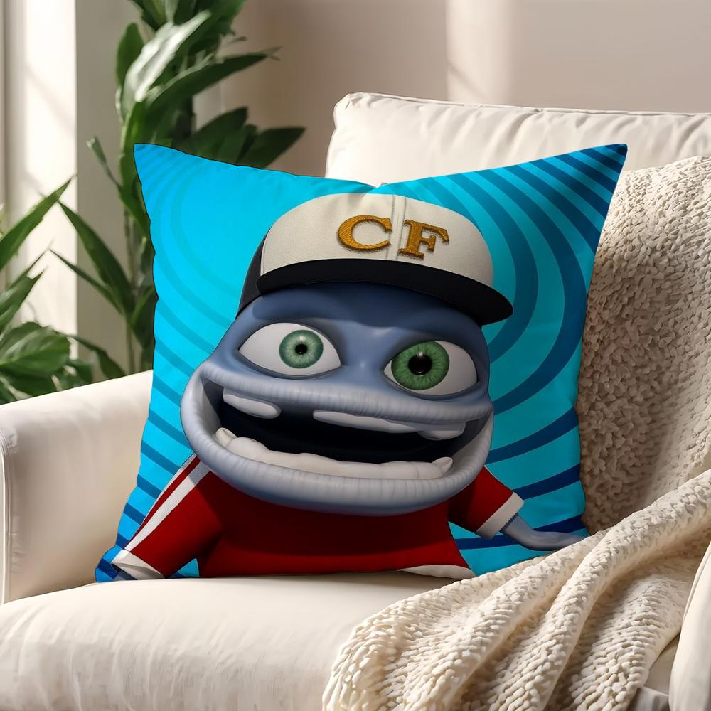 DJ Ding DDing CCrazy Frog cushion cover For Pillow Printing Sofa Decoration Home Car Room Coffee Shop Office Nordic Simplicity