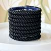 Boxed Fresh and Cute Multi-color Knitted Hair Ribbon Set of 8 Pieces - Sweet and Elegant Girls' Hair Bun Headband Hair Decor for Women