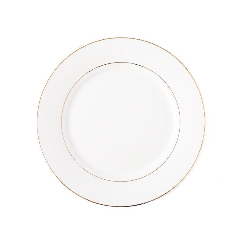 Assiette plate en céramique de style nordique