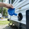 Wassernachfülltrichter für Camper, Kunststoff-Wassereinlass-Trichter mit übergroßer weiter Öffnung für Outdoor-Enthusiasten