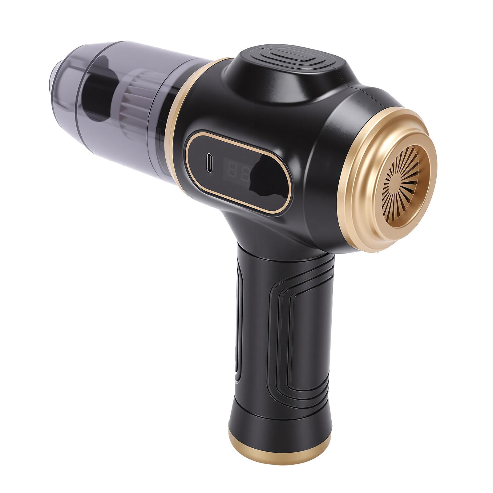 

Portable Car Vacuum Cleaner Rechargeable Multi Nozzles Cordless Mini Handheld Vacuum Cleaner for Car