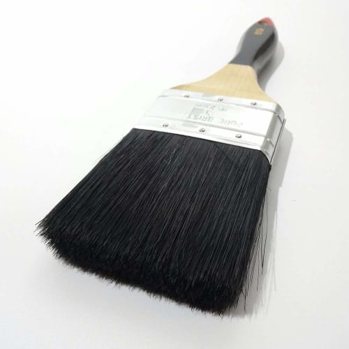 Hakeichi Long Bristle Duster Brush, Luster Brush, Mixed Bristle (Black Pig Bristle and PP), 3-inch, 75mm, 1 Brush