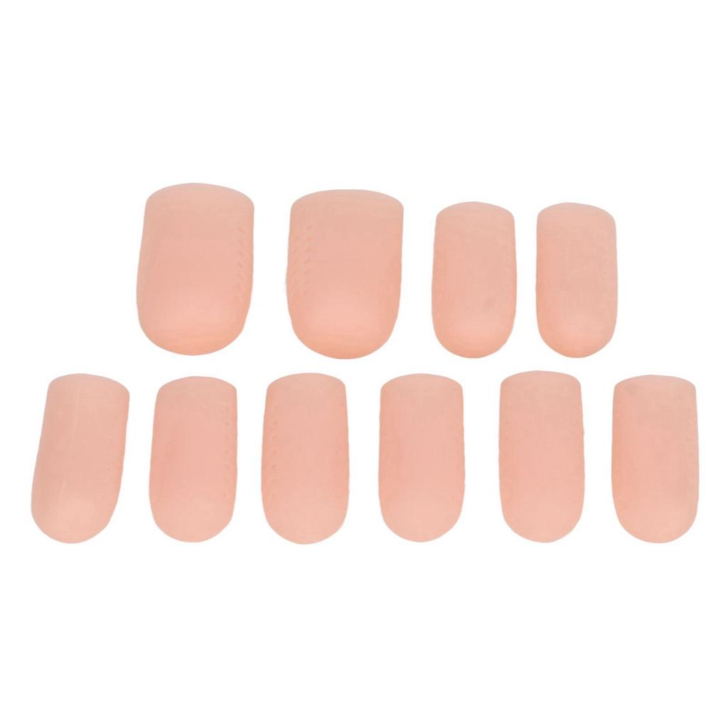 10pcs Finger Toe Cap Silicone Breathable Finger Toe Protector for Calluses