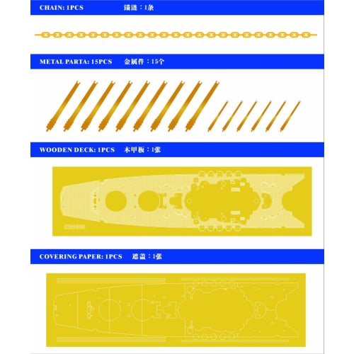 1/700 Japanese Navy Battleship Yamato Final Edition Super Detail (for Pit Road)