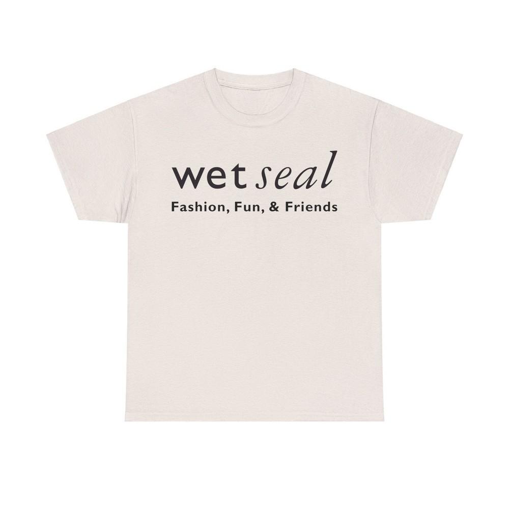

Wet Seal Retail Store Logo T-Shirt: “Fashion, Fun and Friends” S