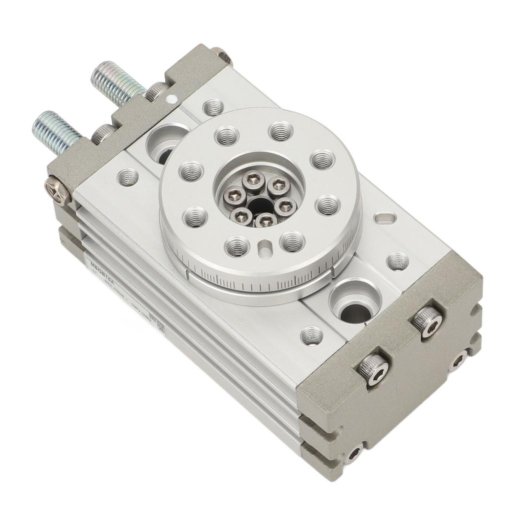Rotary Pneumatic Air Cylinder 0 To 190 Degree Adjustable Aluminum Alloy High Strength Waterproof Rotate Cylinder 10A