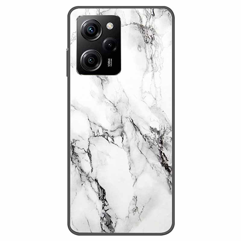 Tempered Glass Case for Xiaomi Poco X5 Pro / PocoX5 Cover Hard Shockproof Cases for Xiaomi Poco X5 5G 6.67'' Funda Coque Case