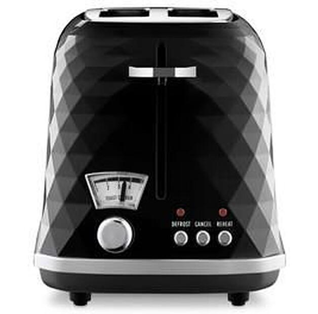 Toaster De'Longhi Brillante CTJ 2103.BK schwarz