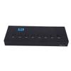 8X1 HD Multimedia Interface Switch Supports 4K 30Hz HDR HDCP 3D 1080P HD Switch Selector with Remote Control for TV PC