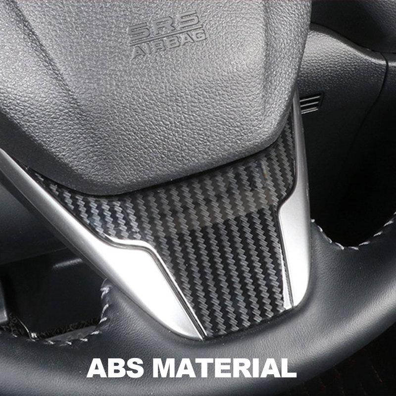 Matte Carbon Wood Grain Trim For Honda CRV CR-V 2017 - Car Inner Armrest Window Glass Lift Switch Garnish Protector Cover