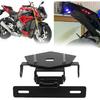 Für S1000RR S1000R M1000RR 2025 Kennzeichenhalter Motorrad Heck clean verstellbar kurz Nummer s1000rr s1000r m1000rr 2019-2025 Motorrad