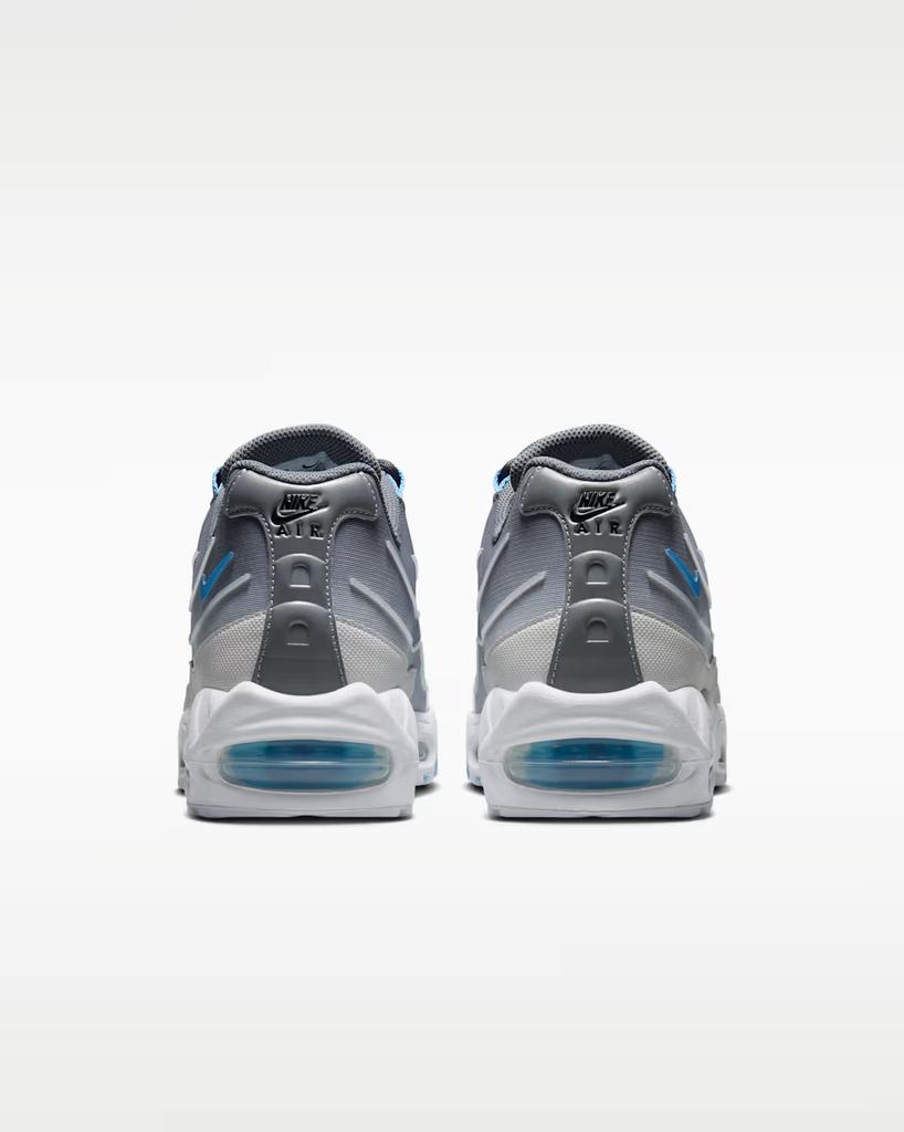 IH7853-003 Nike Air Max 95 Big Bubble Tech "Smoke Grey/Football Blue" (Men's)