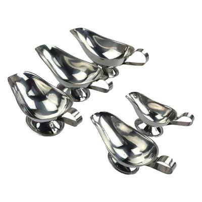 Stainless Steel Sauce Boat - Western Food Jug for Black Pepper Sauce