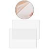 2Pcs 9x6Inch Heavy Duty Plastic Cutting Mats Scratch Resistant Cutting Board For Kitchen Cooking Scrapbooking Project