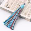 Beautiful Colorful Tassels 12cm Handmade Thick Cord Multi-purpose Tassels Handicrafts Keychain Ornament