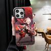 Genshin Impact Kazuha Weiche Handyhülle für iPhone 15 16 17 Pro Max 17Air 16E 14 Plus 13 12 Mini Stoßfeste Hülle Rückschale