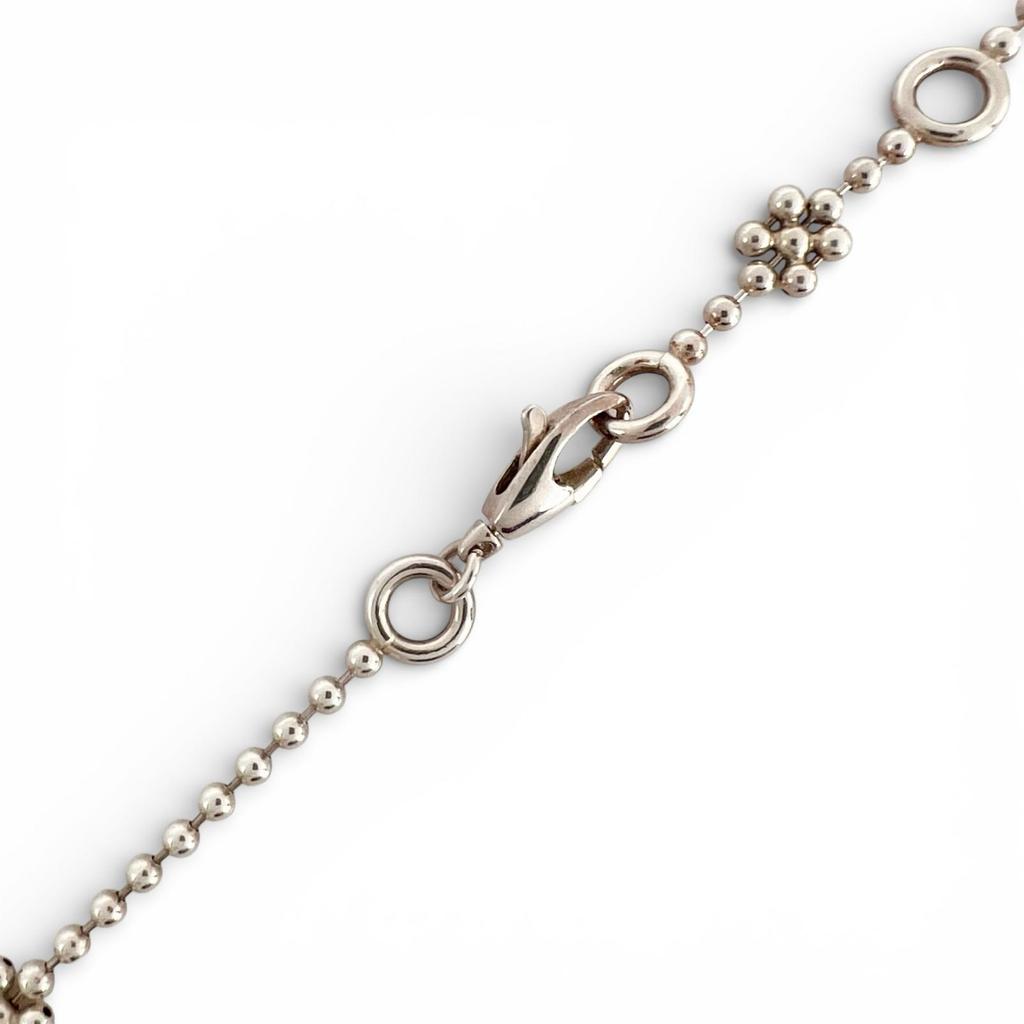 GUCCI Necklace bronze Women Interlocking G Ball Chain used