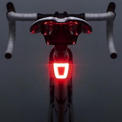 Bike Rear Light Rechargeable Waterproof Night Warn Hemlet Taillight