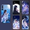 Selen Columbina Genshin Phone Case For Samsung Galaxy A73,A72,A71,A70,A52,A51 Others Soft Black Cover