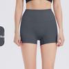 Shorts de Yoga Taille Haute Contrôle du Ventre pour Femmes - Push-up Pêche, Tissu Brossé, Longueur Trois-Quarts pour la Course à Pied et le Fitness