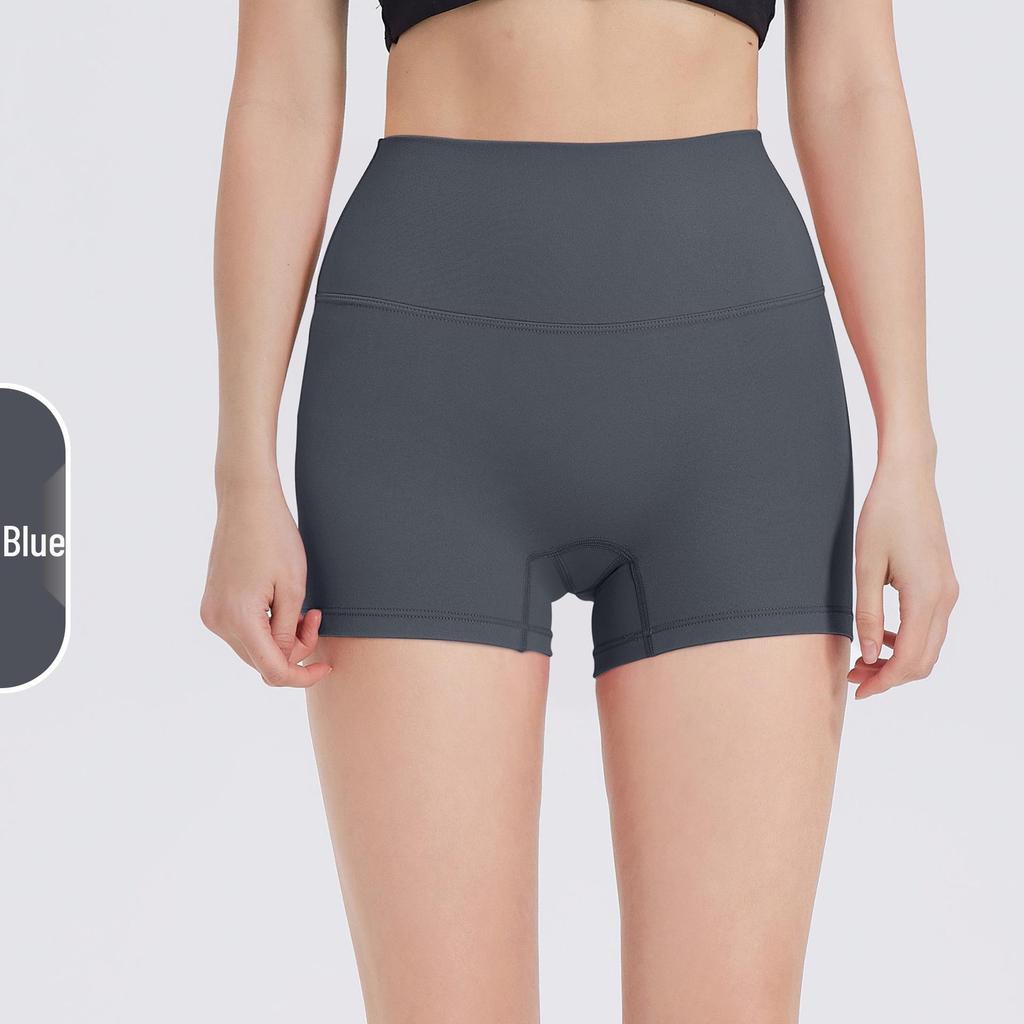 Shorts de Yoga Taille Haute Contrôle du Ventre pour Femmes - Push-up Pêche, Tissu Brossé, Longueur Trois-Quarts pour la Course à Pied et le Fitness